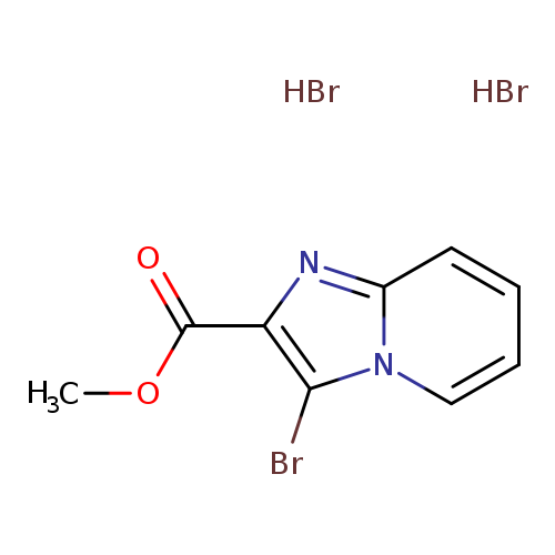 methyl 3-bromoimidazo[1,2-a]pyridine-2-carboxylate dihydrobromide