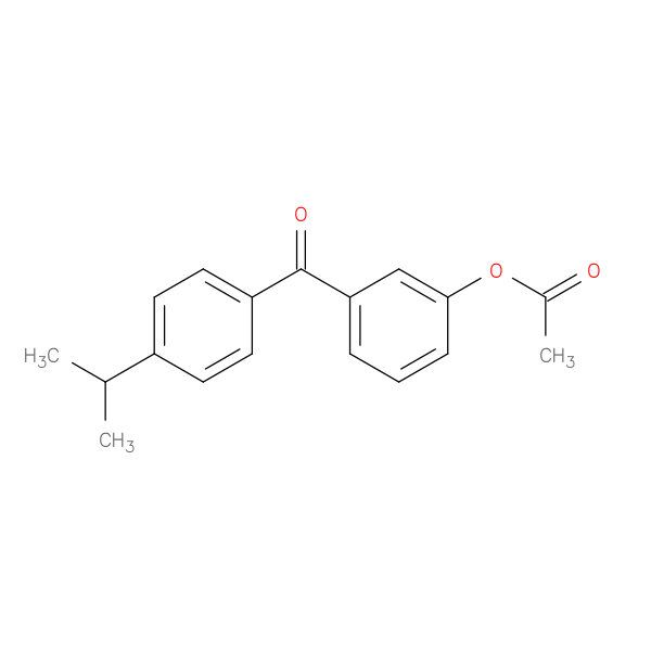 3-Acetoxy-4'-isopropylbenzophenone