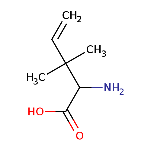 (2S)-2-amino-3,3-dimethylpent-4-enoic acid