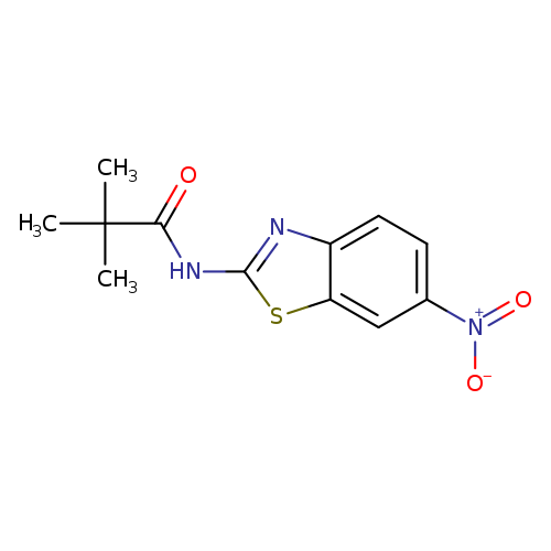 2,2-dimethyl-N-(6-nitro-1,3-benzothiazol-2-yl)propanamide