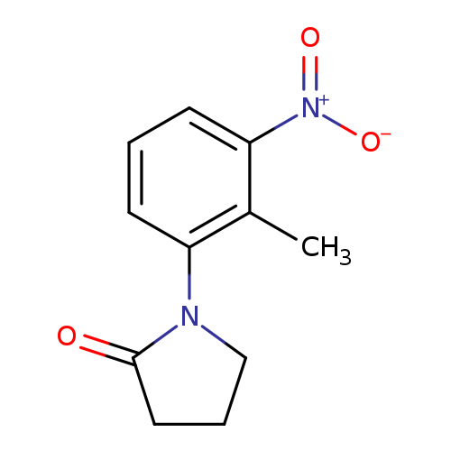 1-(2-methyl-3-nitrophenyl)pyrrolidin-2-one