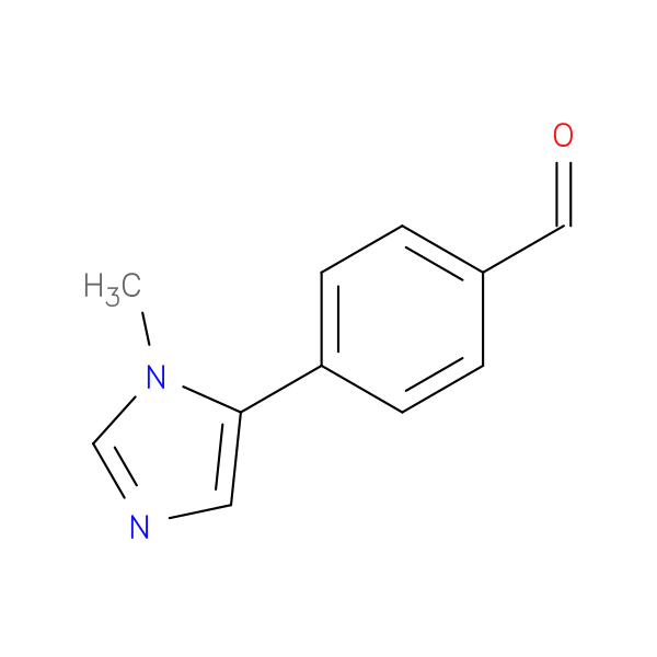 4-(1-methyl-1H-imidazol-5-yl)benzaldehyde
