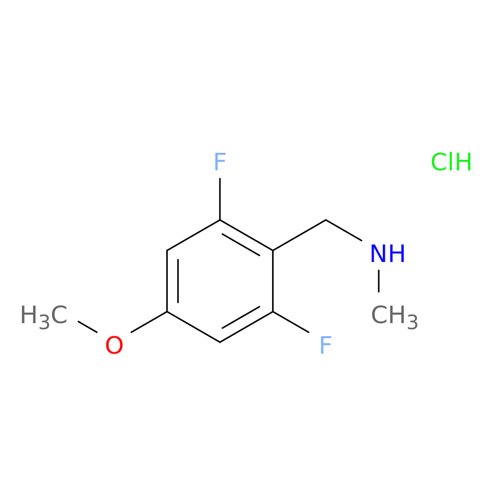 [(2,6-difluoro-4-methoxyphenyl)methyl](methyl)amine hydrochloride