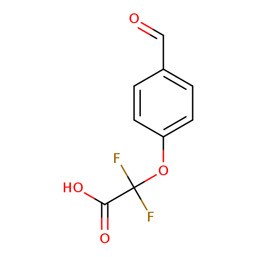 2,2-difluoro-2-(4-formylphenoxy)acetic acid