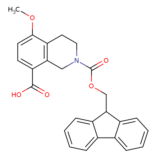 2-{[(9H-fluoren-9-yl)methoxy]carbonyl}-5-methoxy-1,2,3,4-tetrahydroisoquinoline-8-carboxylic acid