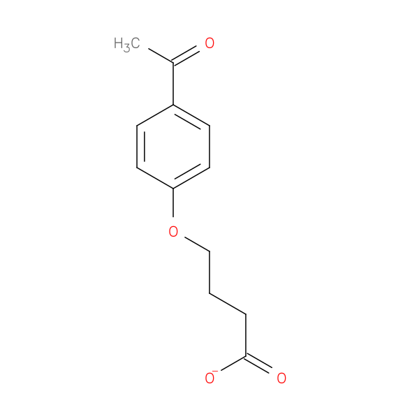 4-(4-acetylphenoxy)butanoate