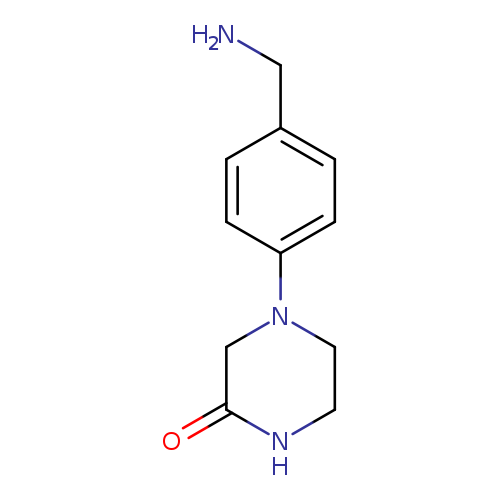 4-[4-(aminomethyl)phenyl]piperazin-2-one
