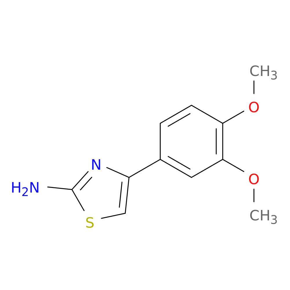 4-(3,4-dimethoxyphenyl)-1,3-thiazol-2-amine