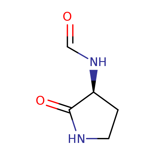 N-[(3S)-2-oxopyrrolidin-3-yl]formamide