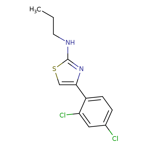 4-(2,4-dichlorophenyl)-N-propyl-1,3-thiazol-2-amine