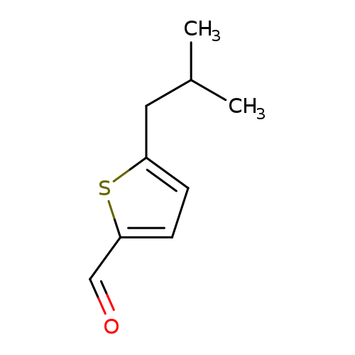 5-Isobutyl-thiophene-2-carbaldehyde
