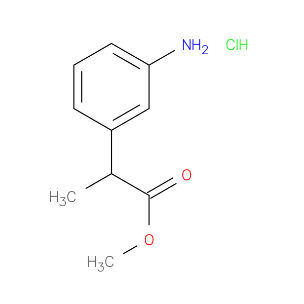 Methyl 2-(3-aminophenyl)propanoate hydrochloride