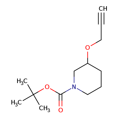 tert-butyl 3-(prop-2-yn-1-yloxy)piperidine-1-carboxylate