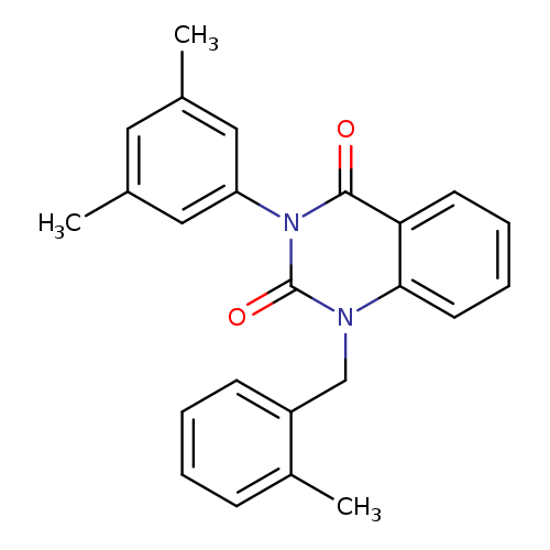 3-(3,5-dimethylphenyl)-1-[(2-methylphenyl)methyl]-1,2,3,4-tetrahydroquinazoline-2,4-dione