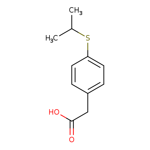2-[4-(Propan-2-ylsulfanyl)phenyl]acetic acid