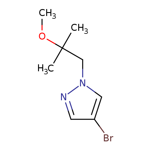 4-bromo-1-(2-methoxy-2-methyl-propyl)pyrazole