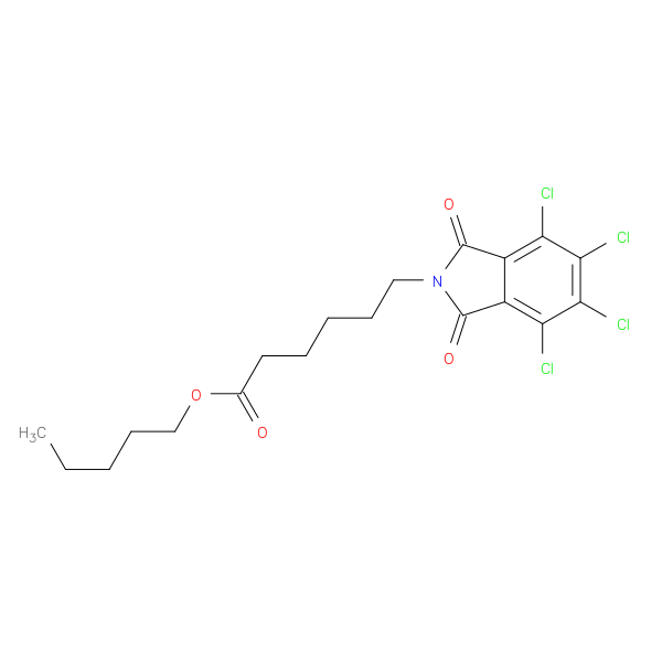 pentyl 6-(4,5,6,7-tetrachloro-1,3-dioxo-1,3-dihydro-2H-isoindol-2-yl)hexanoate