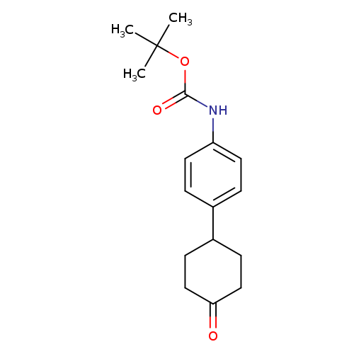 tert-butyl N-[4-(4-oxocyclohexyl)phenyl]carbamate