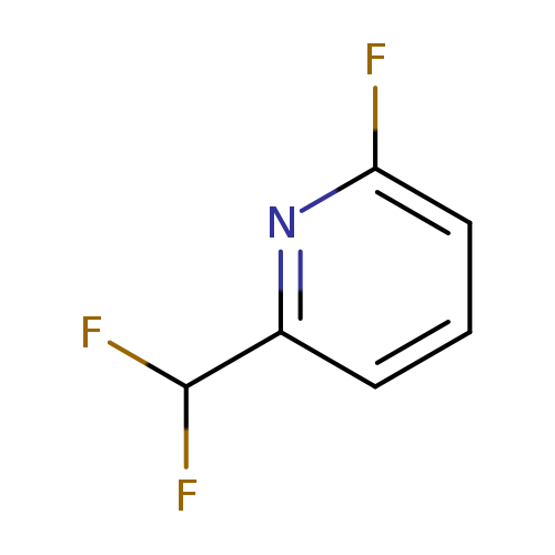 Pyridine, 2-(difluoromethyl)-6-fluoro- (9CI)