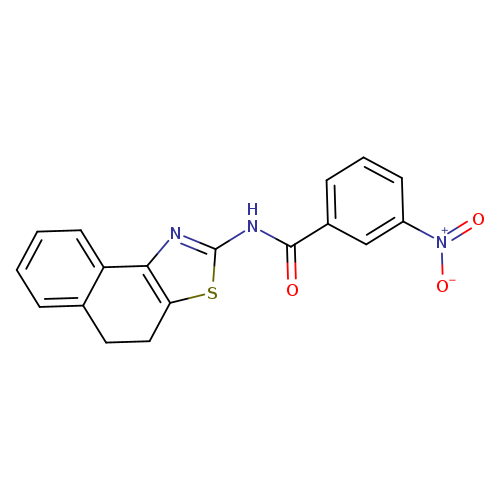N-{4H,5H-naphtho[1,2-d][1,3]thiazol-2-yl}-3-nitrobenzamide