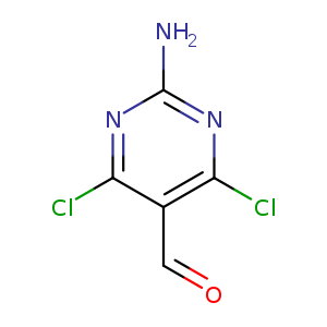 5-Pyrimidinecarboxaldehyde, 2-amino-4,6-dichloro-