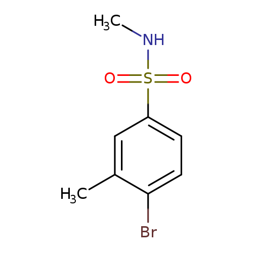 N-Methyl 4-bromo-3-methylbenzenesulfonamide