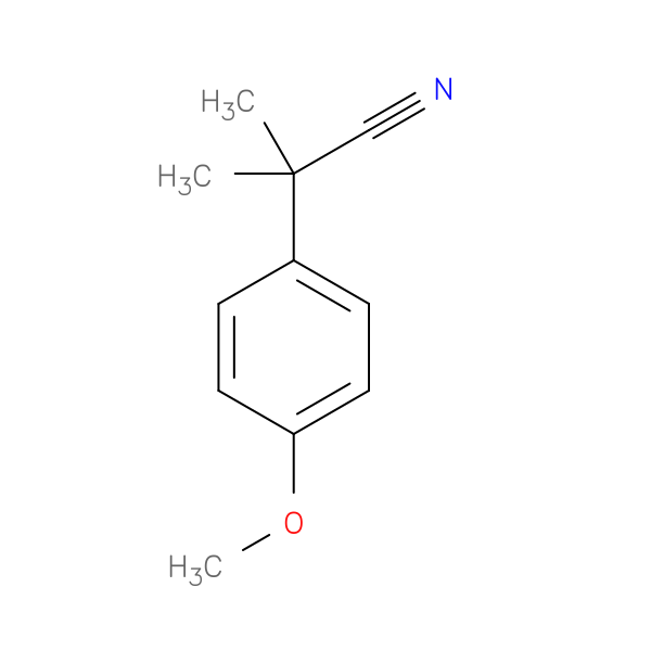 2-(4-Methoxyphenyl)-2-methylpropanenitrile