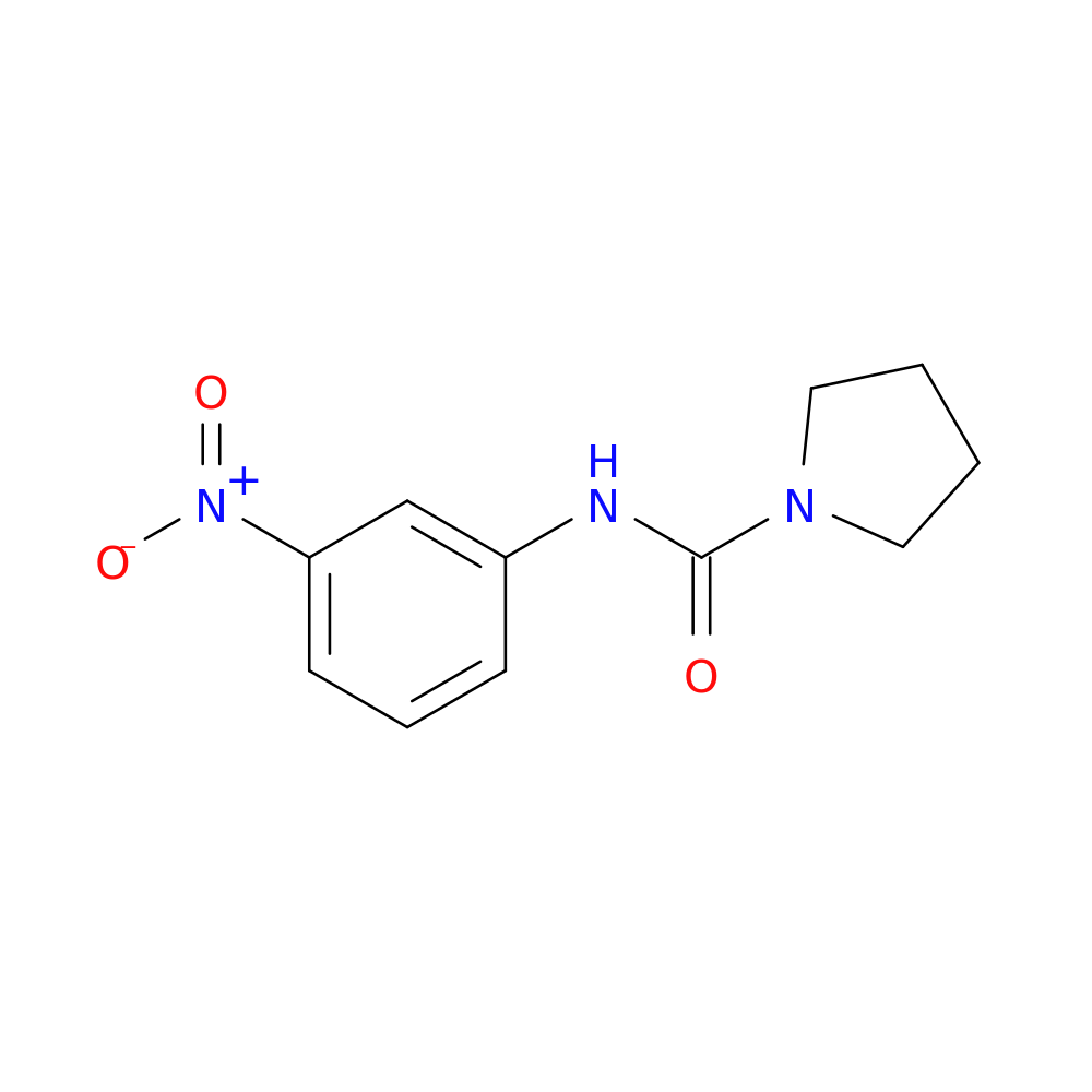 N-(3-NITROPHENYL)PYRROLIDINE-1-CARBOXAMIDE
