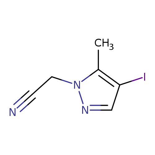 2-(4-iodo-5-methyl-1H-pyrazol-1-yl)acetonitrile