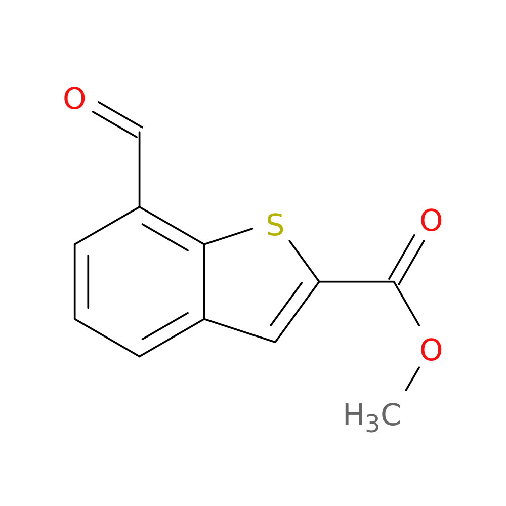 methyl 7-formyl-1-benzothiophene-2-carboxylate
