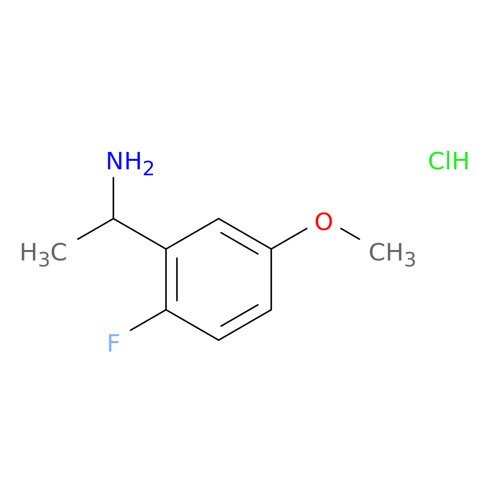 1-(2-Fluoro-5-methoxyphenyl)ethanamine hydrochloride