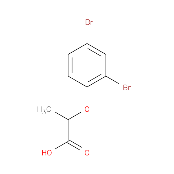 2-(2,4-Dibromophenoxy)propanoic acid