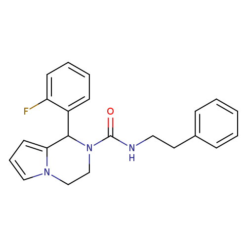 1-(2-fluorophenyl)-N-(2-phenylethyl)-1H,2H,3H,4H-pyrrolo[1,2-a]pyrazine-2-carboxamide