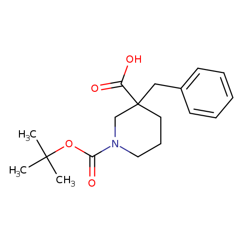 1-[(tert-butyl)oxycarbonyl]-3-benzylpiperidine-3-carboxylic acid