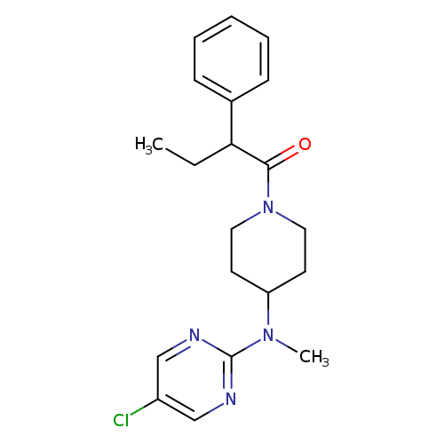 1-{4-[(5-chloropyrimidin-2-yl)(methyl)amino]piperidin-1-yl}-2-phenylbutan-1-one
