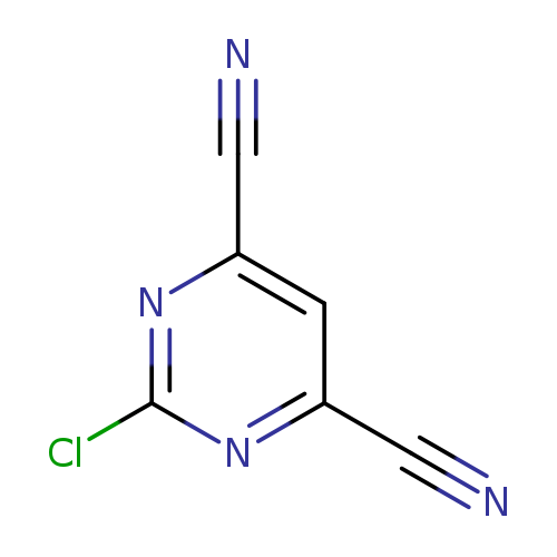 4,6-Pyrimidinedicarbonitrile,2-chloro-