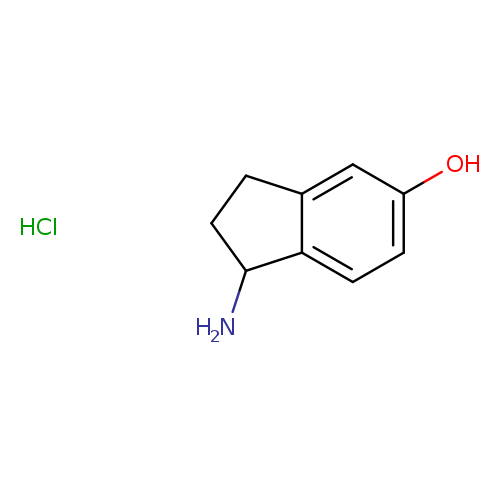 1-amino-2,3-dihydro-1H-inden-5-ol hydrochloride