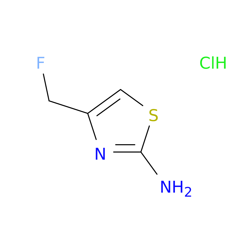 4-(fluoromethyl)-1,3-thiazol-2-amine hydrochloride
