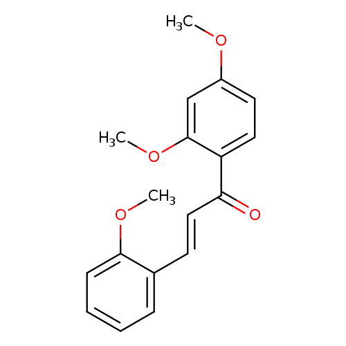 (2E)-1-(2,4-dimethoxyphenyl)-3-(2-methoxyphenyl)prop-2-en-1-one