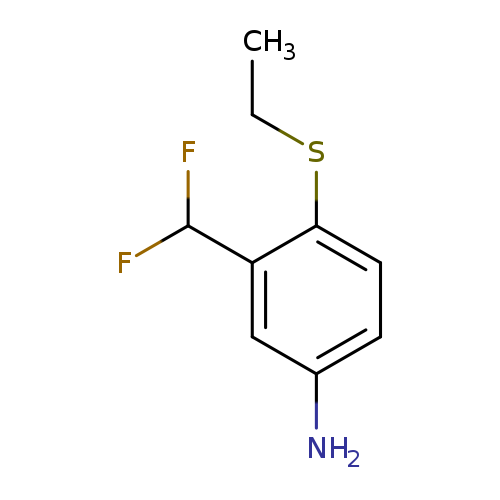3-(Difluoromethyl)-4-(ethylsulfanyl)aniline