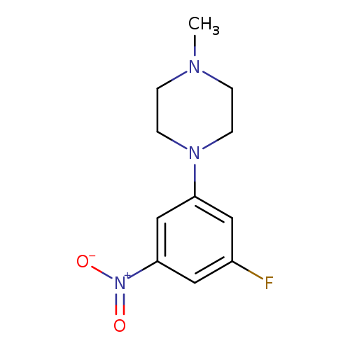 1-(3-Fluoro-5-nitrophenyl)-4-Methylpiperazine