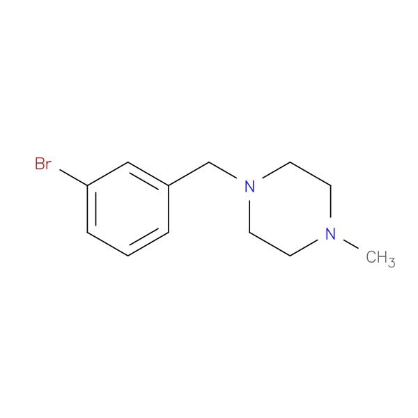 1-(3-Bromobenzyl)-4-methylpiperazine