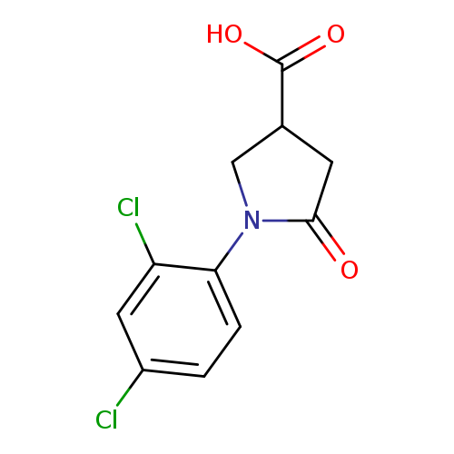 1-(2,4-Dichlorophenyl)-5-oxopyrrolidine-3-carboxylic acid