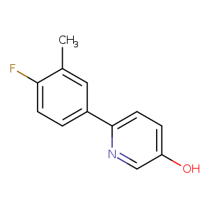 2-(4-Fluoro-3-methylphenyl)-5-hydroxypyridine