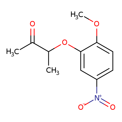 3-(2-methoxy-5-nitrophenoxy)butan-2-one