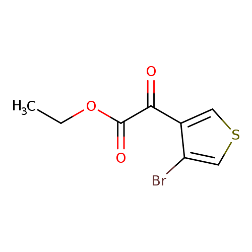 ethyl 2-(4-bromothiophen-3-yl)-2-oxoacetate