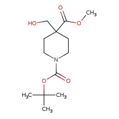 1-tert-Butyl 4-methyl 4-(hydroxymethyl)piperidine-1,4-dicarboxylate