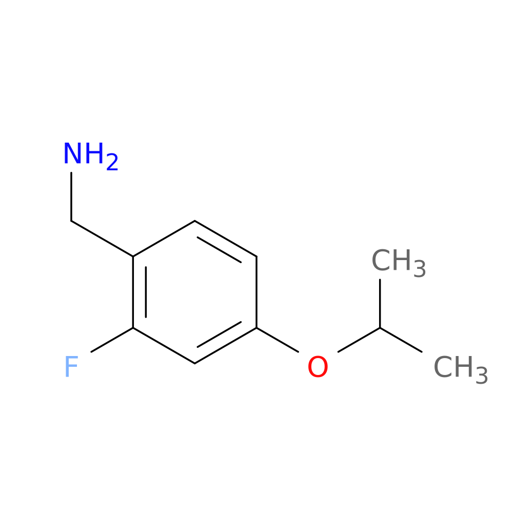 1-[2-Fluoro-4-(propan-2-yloxy)phenyl]methanamine