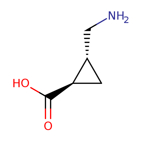 Cyclopropanecarboxylic acid, 2-(aminomethyl)-, (1R,2R)-rel-