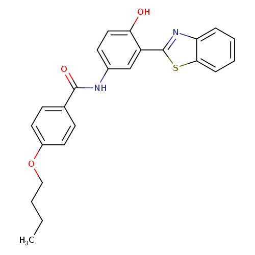 N-[3-(1,3-benzothiazol-2-yl)-4-hydroxyphenyl]-4-butoxybenzamide